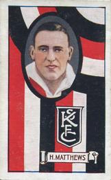 1933 Allen's League Footballers #61 Harold Matthews Front